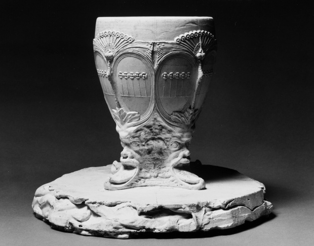 Carlo Bugatti - Modèle d'une coupe ovoïde
