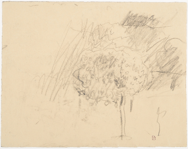 Pierre Bonnard - Paysage avec chaîne de montagnes