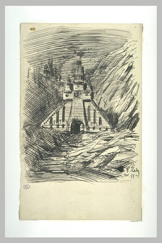 Gaston Redon - Composition fantastique