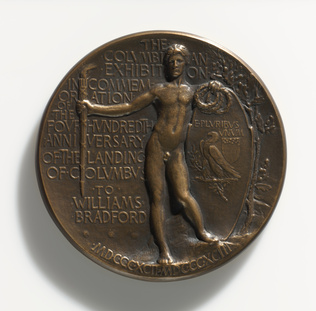 Augustus Saint-Gaudens - Columbian Exhibition - Christopher Columbus