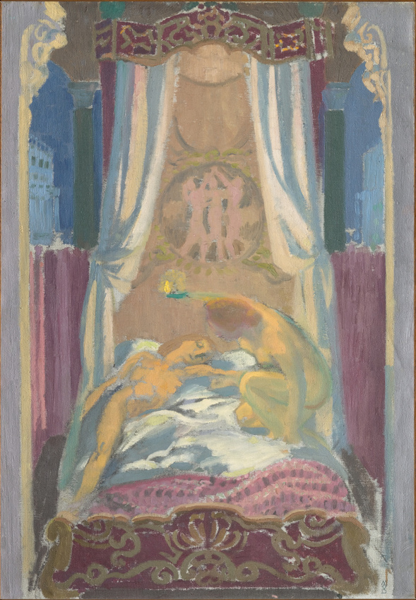 Maurice Denis - L'Histoire de Psyché : la curiosité de Psyché
