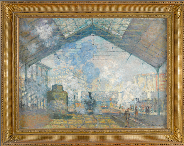 Claude Monet - La Gare Saint-Lazare
