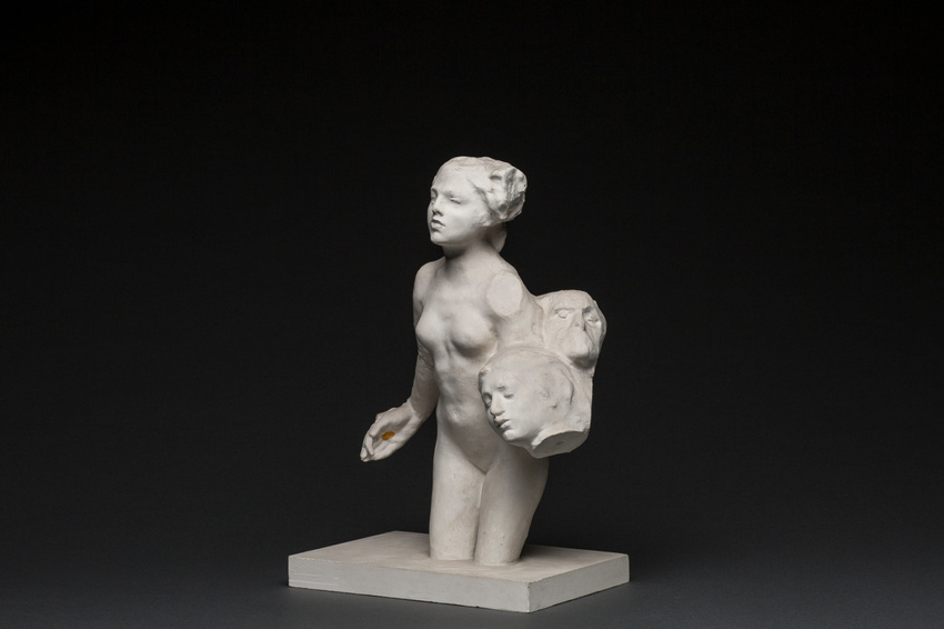 Auguste Rodin - Variante de la Femme damnée avec Tête de martyre