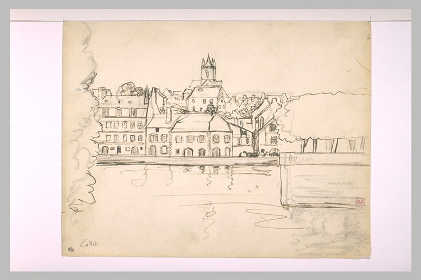 Charles Cottet - Quai en Bretagne