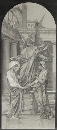 Luc Olivier Merson - Mariage de Valérien et de sainte Cécile
