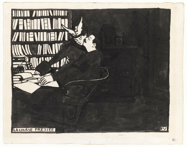 Félix Vallotton - Les intimités : la course pressée