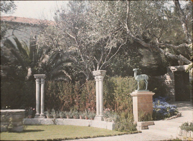 Anonyme - Beaulieu, Villa Salles, jardin côté mer