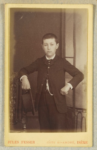Anonyme - Deux photos annotées par Jongkind, 10 oct. 1887, 1878