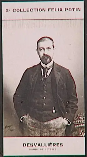Wilhem Benque - Maurice Desvallières, homme de lettres