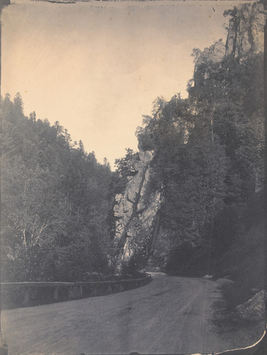 Théodule Devéria - Paysage du Midi