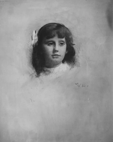 Léon Bonnat - Portrait de Marie-Charlotte Madier-Trélat enfant