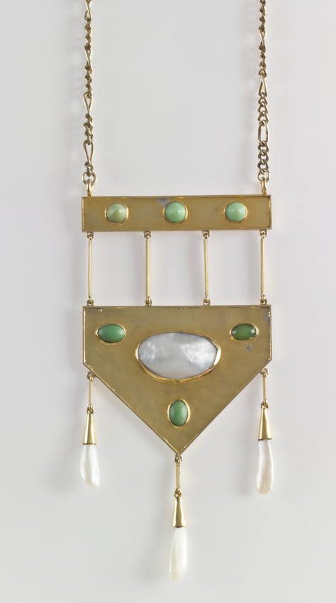 Gustave Serrurier-Bovy - Pendentif avec chaîne