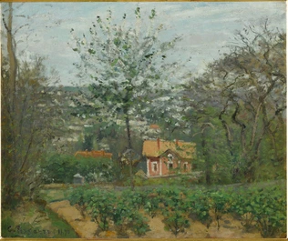 Camille Pissarro - Le Chalet, la Maison Rose