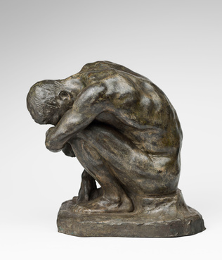 Paul Bartlett - Homme accroupi