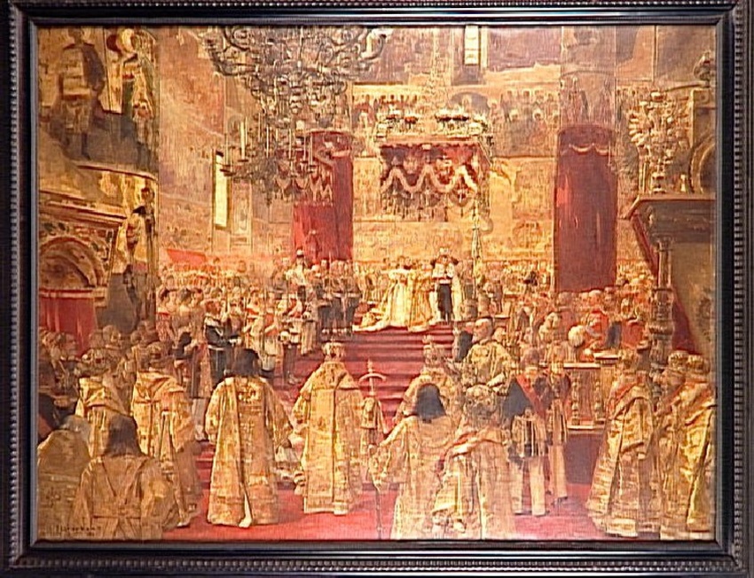 Le Couronnement de Nicolas II - Esquisse - Henri Gervex