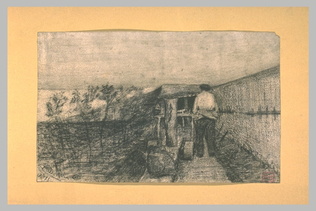 Léon Bonvin - Un jardin