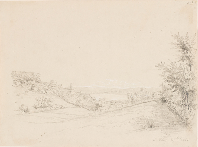 Louis Boitte - Vue de Saint-Valéry