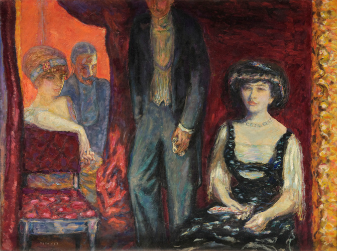 Pierre Bonnard - La Loge