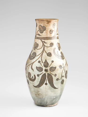 Auguste Delaherche - Vase à décor d'arabesques florales