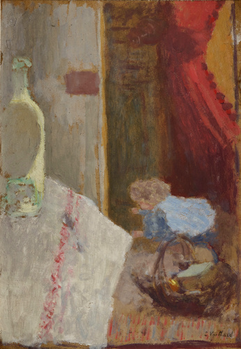 Edouard Vuillard - Intérieur à la tenture rouge