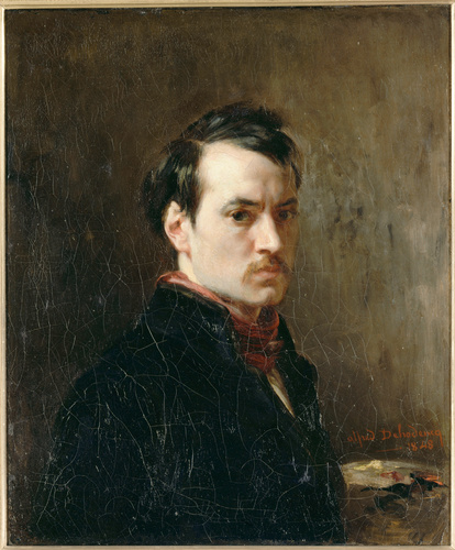 Alfred Dehodencq - Portrait de l'artiste