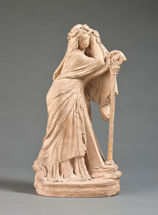 Eugène Guillaume - Jeune fille à la harpe