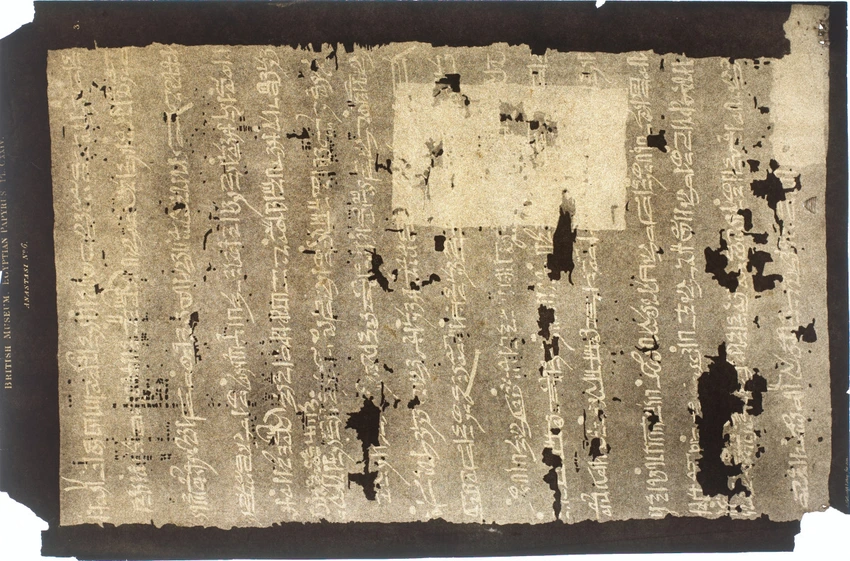 Théodule Devéria - Papyrus Anastasi 1