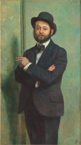 Théo Van Rysselberghe - Portrait d'Auguste Perret