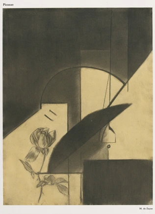 "Picasso", dessin de Marius de Zayas - Alfred Stieglitz