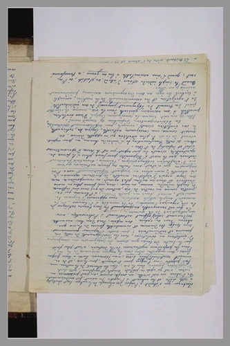 Paul Gauguin - Texte manuscrit