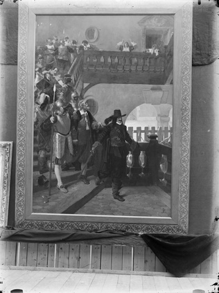 Alexis André - Arrestation de Broussel, Jean-Paul Laurens