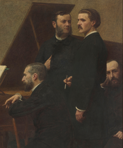 Henri Fantin-Latour - Autour du piano