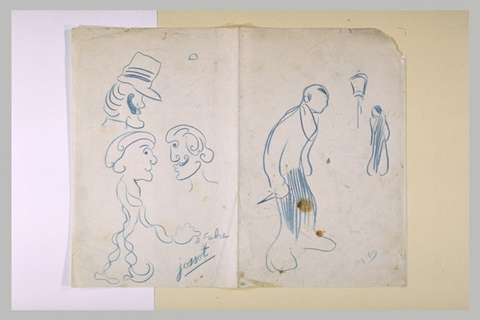 Henri-Gabriel Ibels - Silhouettes et profils