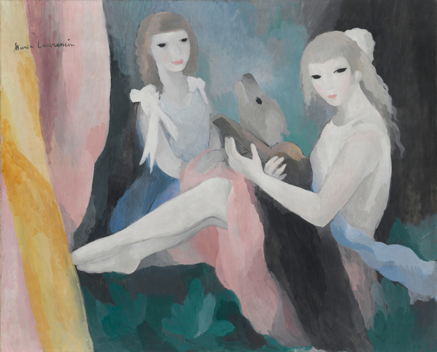 Femmes au chien - Marie Laurencin | Musée de l'Orangerie