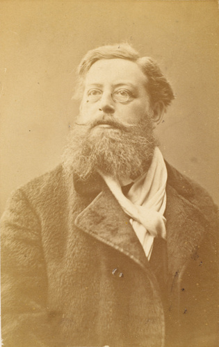 Michel Berthaud - Buste d'un homme barbu