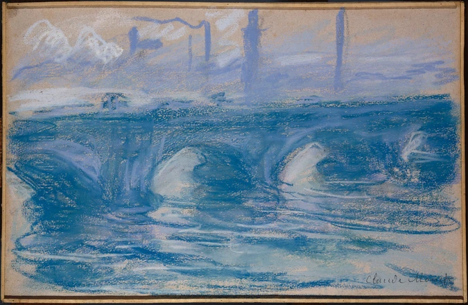 Le Pont de Waterloo à Londres - Claude Monet