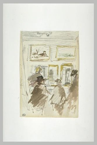Edouard Manet - 'A l'Exposition de peinture'