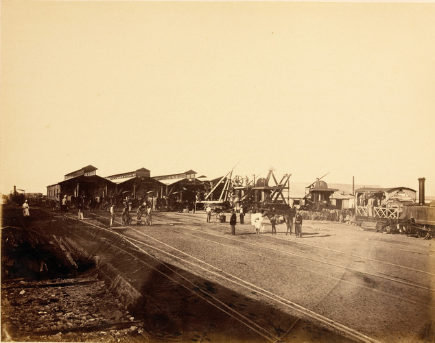 Louis Robert Cuvier - Grands ateliers de l'entreprise Couvreux à El-Guisr
