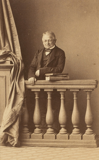 André Adolphe Eugène Disdéri - Portrait carte-de-visite de l'homme politique Ado...