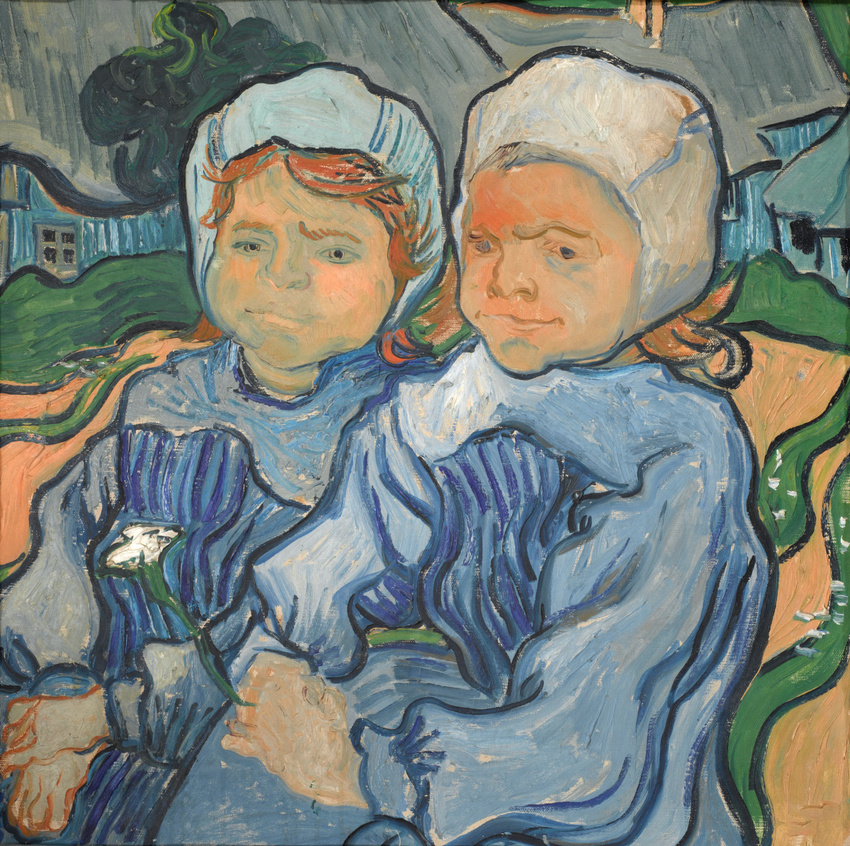 Vincent Van Gogh - Deux fillettes