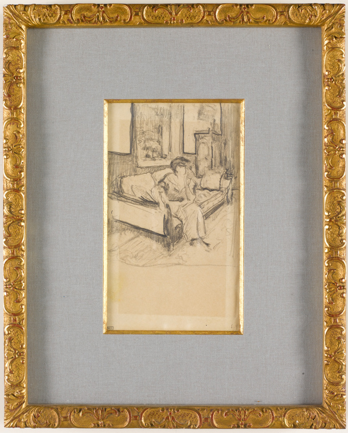 Edouard Vuillard - Etude pour le portrait de Madame Georges Bernheim