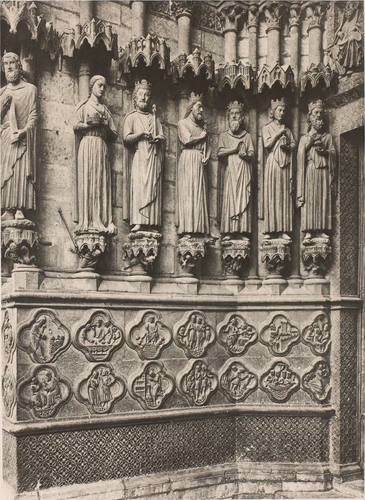 Paul Dujardin - Cathédrale d'Amiens : Porte de la mère Dieu