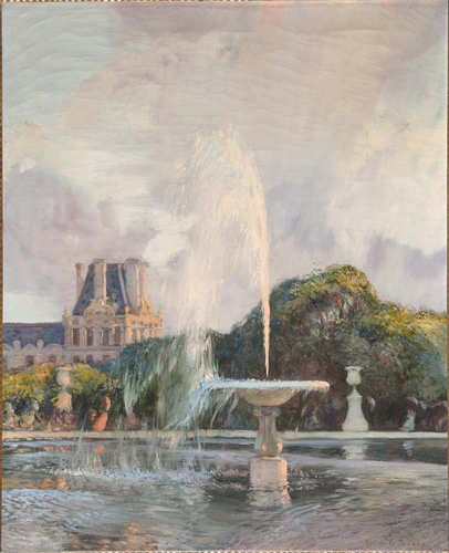 Gaston de La Touche - Jet d'eau aux Tuileries