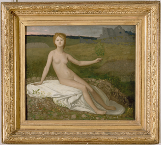 Pierre Puvis de Chavannes - L'Espérance