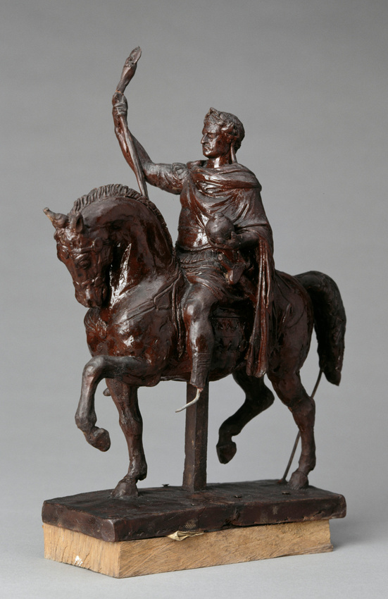 Eugène Guillaume - Napoléon Ier à cheval en costume romain