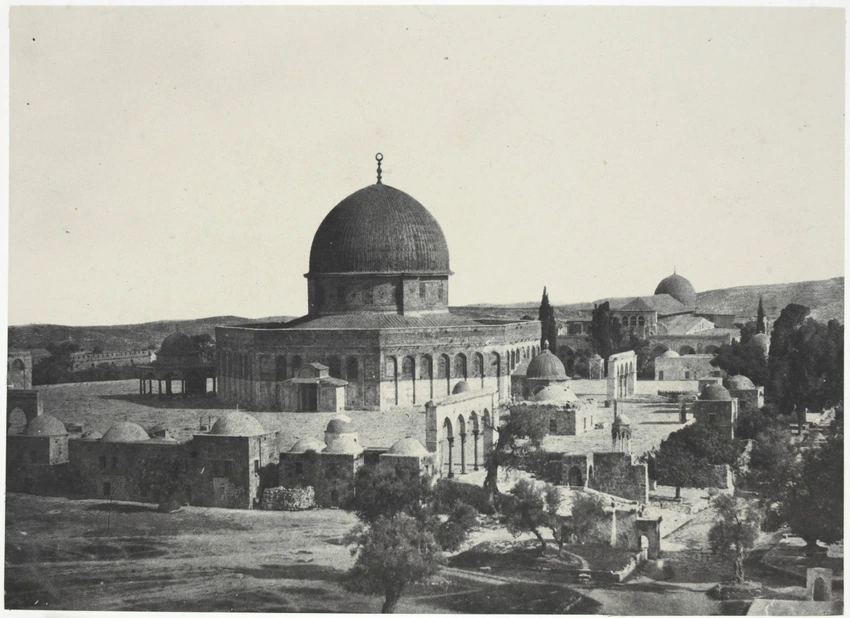 Maxime Du Camp - Palestine. Jérusalem. Mosquée d'Omar