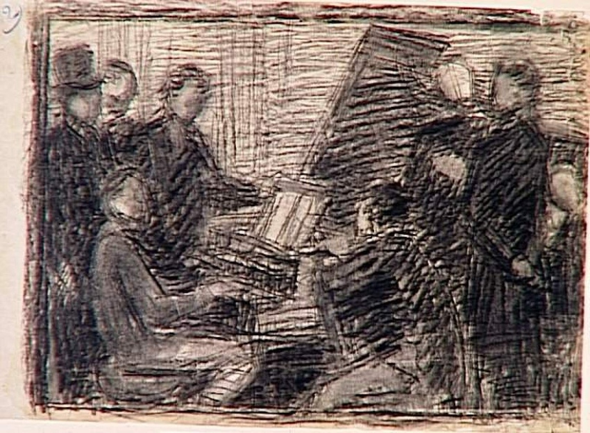 Henri Fantin-Latour - Autour du piano