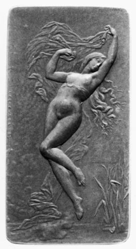 Alphonse Lechevrel - Femme nue dansant