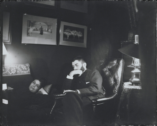 Edgar Degas - Louise et Daniel Halévy