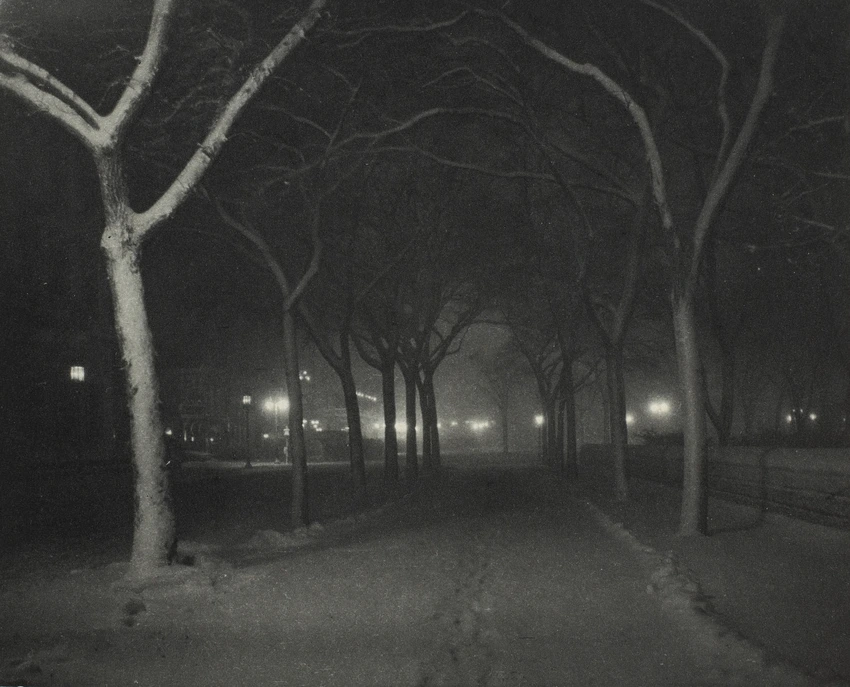 Icy Night - Alfred Stieglitz